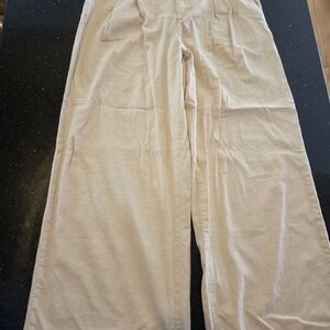 Women's american eagle linen pants.size 10